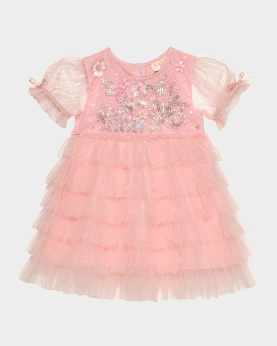 Girl's Gardens Gate Embellished Tutu Dress, Size 3